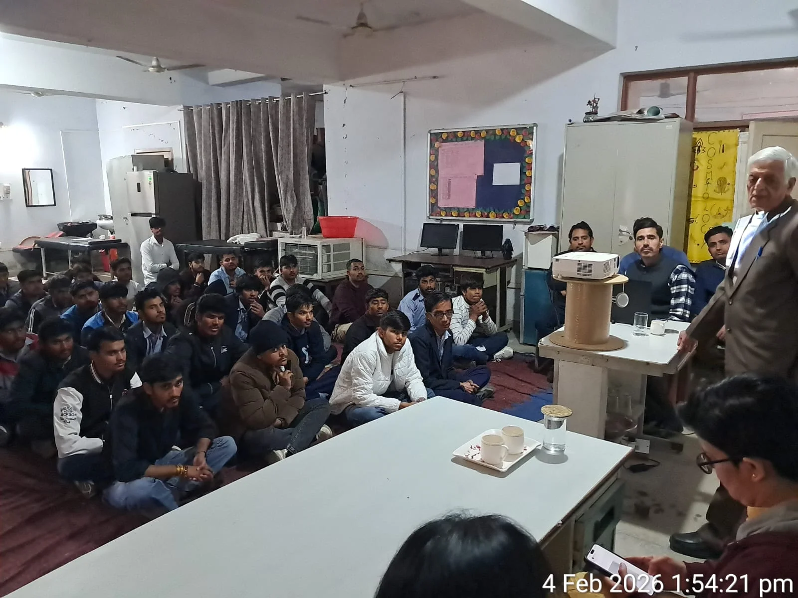 Industrial Institute Training Boys I.T.I Rohtak Cancer Day Health Talk Cancer Awareness Program