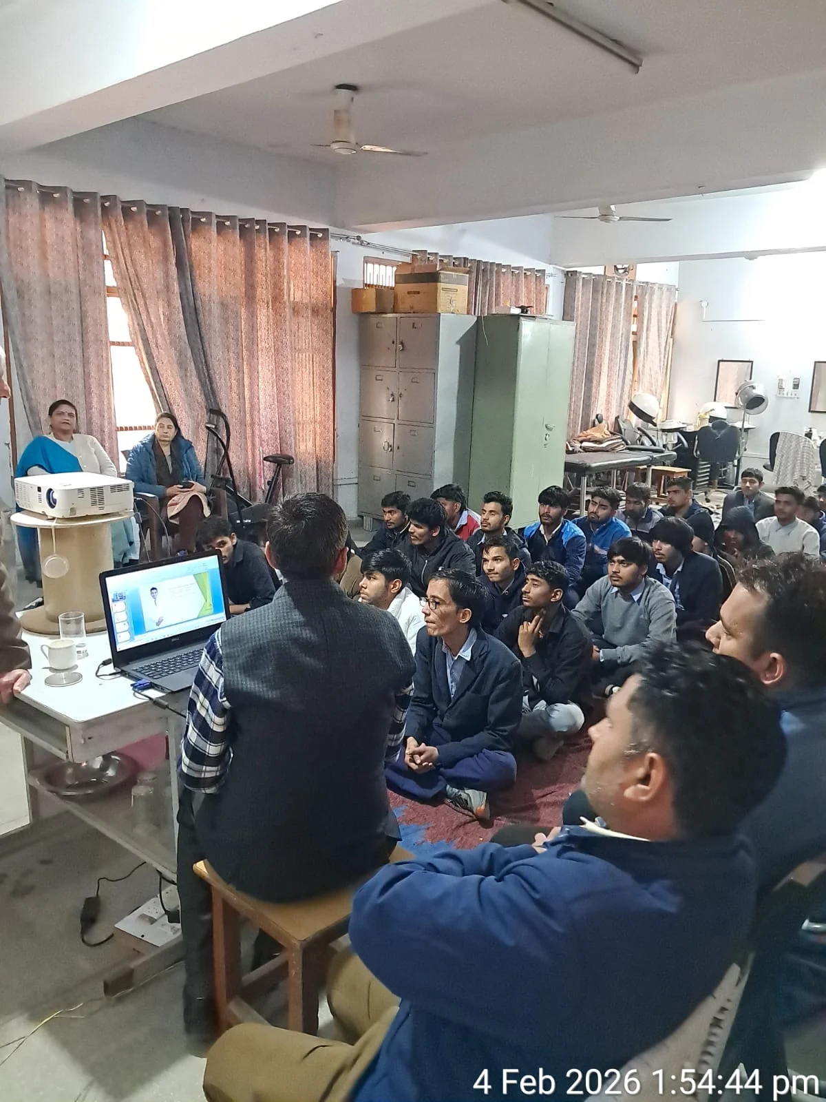 Industrial Institute Training Boys I.T.I Rohtak Cancer Day Health Talk Cancer Awareness Program